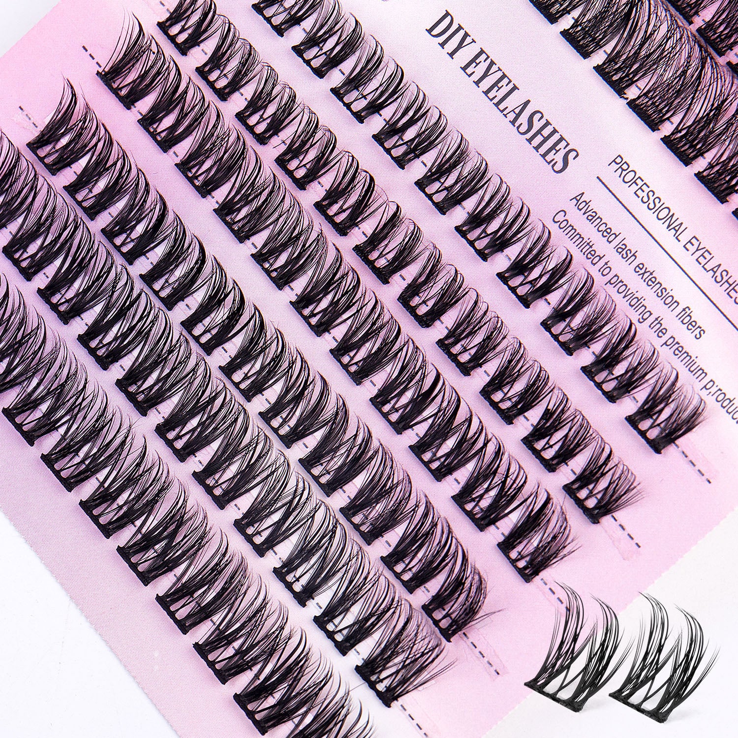 Novay Glow Cluster Lash Extensions